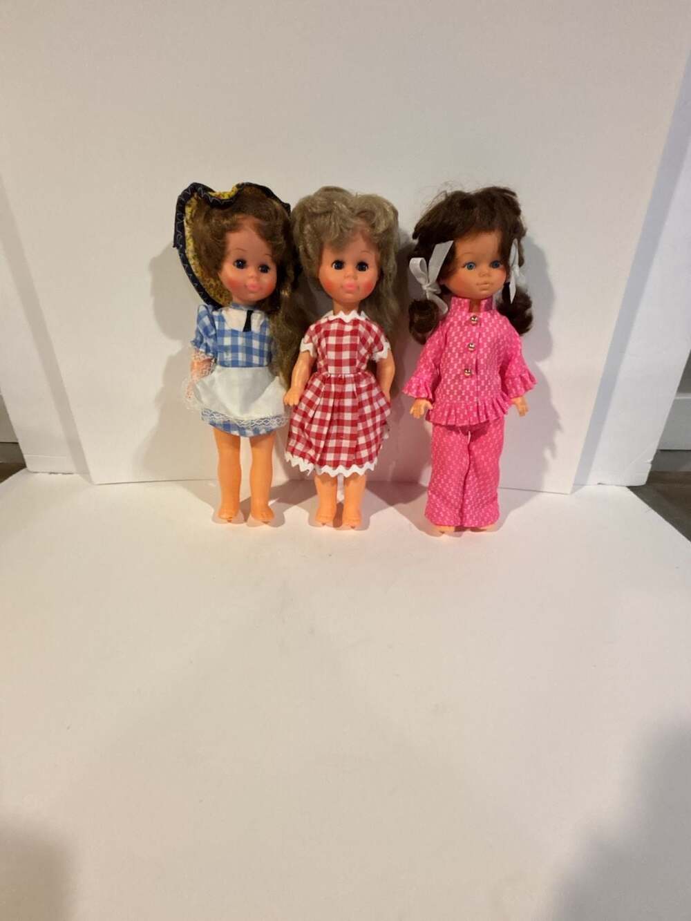 Vtg Nancy Ann Storybook Doll Of The Month A November Lass To Cheer Red Plaid 197